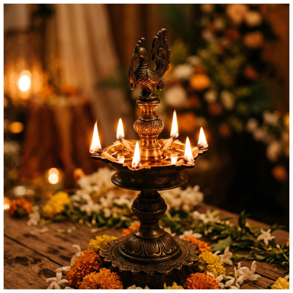 Traditional Sri Lankan Lamp